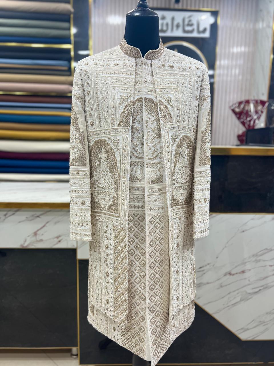 Royal Ivory Sherwani