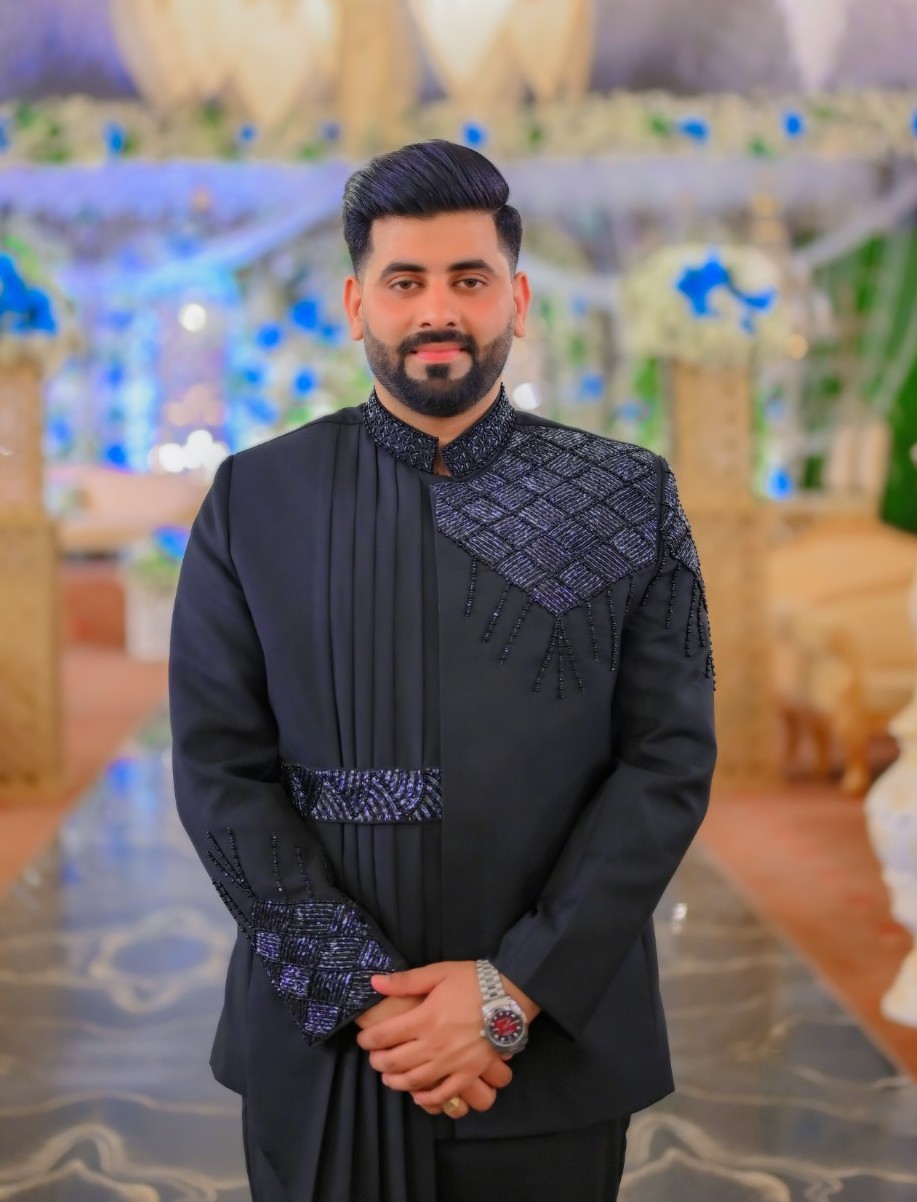 Ivory Multicolour Floral Sherwani